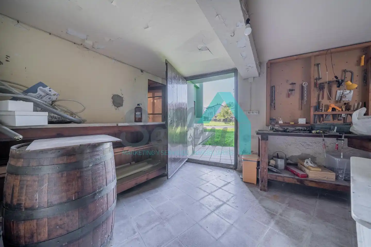 Garden of Houses for sale in Pravia  with Heating, Private garden and Parquet flooring