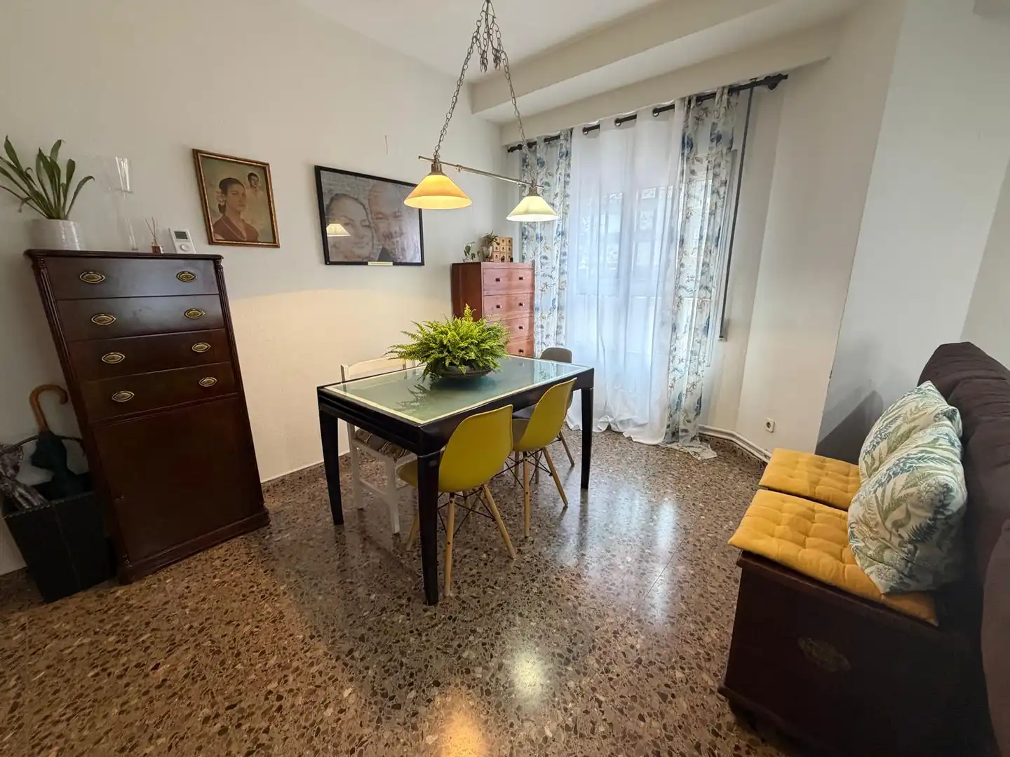 Dining room of Flat for sale in Valencia  with Air Conditioner and Heating