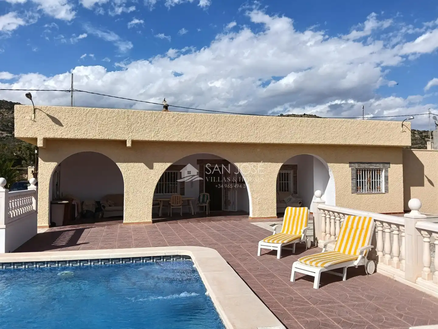 Vista exterior de Casa o chalet en venta en Aspe con Aire acondicionado, Calefacción y Jardín privado