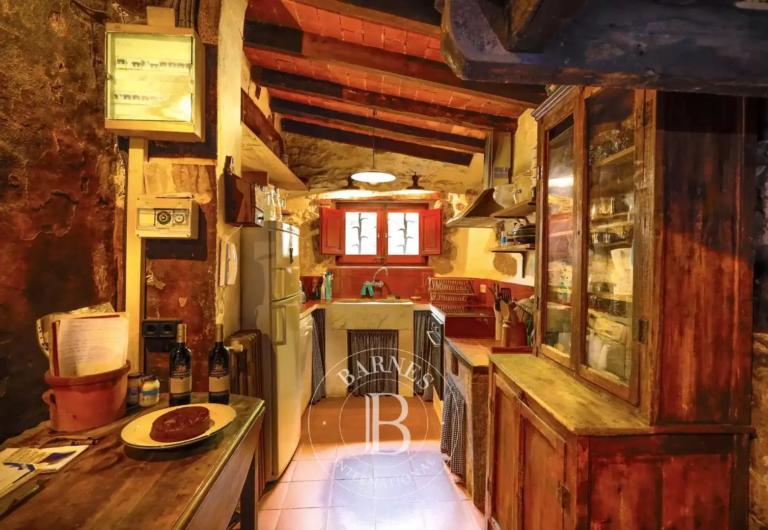 Küche von Country house zum Verkauf in Camprodon mit Heizung, Privatgarten und Möbliert