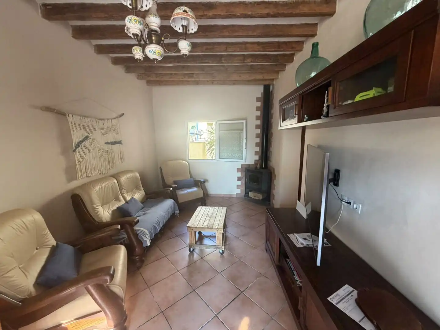 Sala de estar de Finca rústica en venta en Aspe