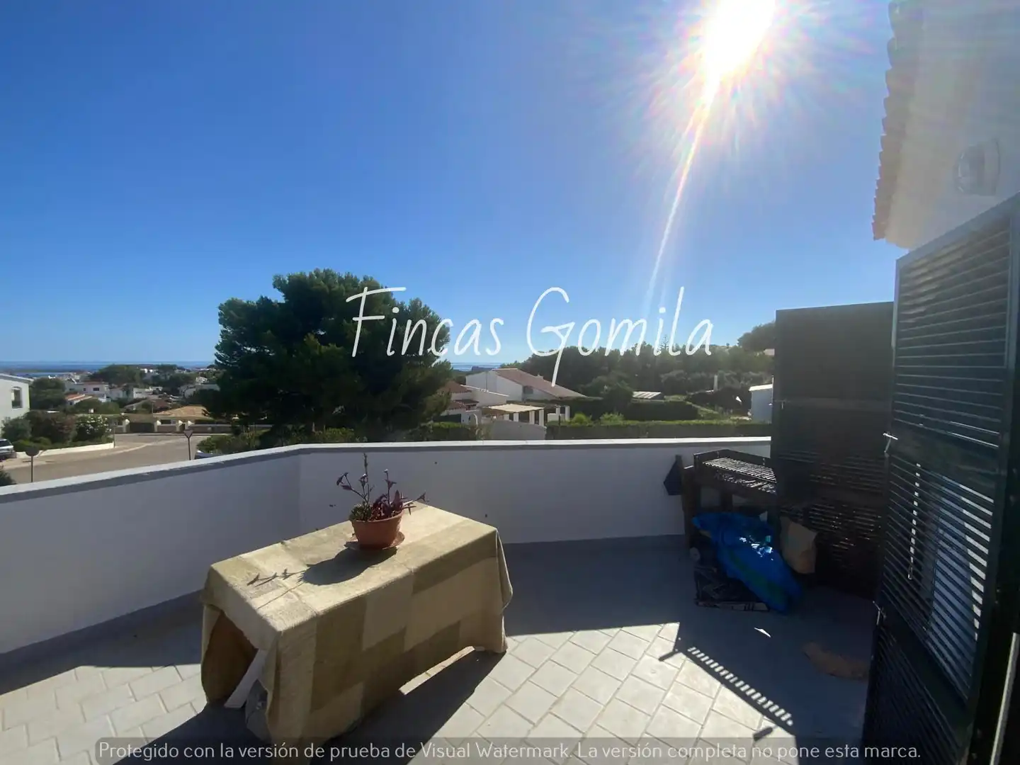 Terraza de Local en venta en Es Mercadal con Aire acondicionado