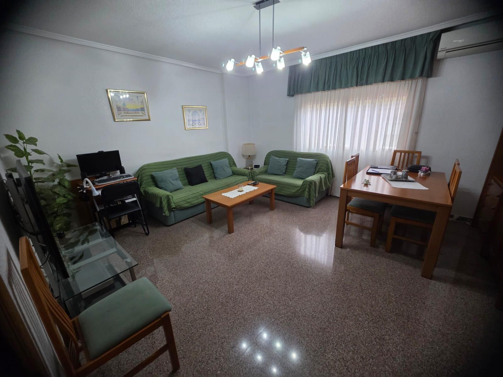 Wohnzimmer von Wohnungen zum verkauf in Petrer mit Klimaanlage, Heizung und Balkon