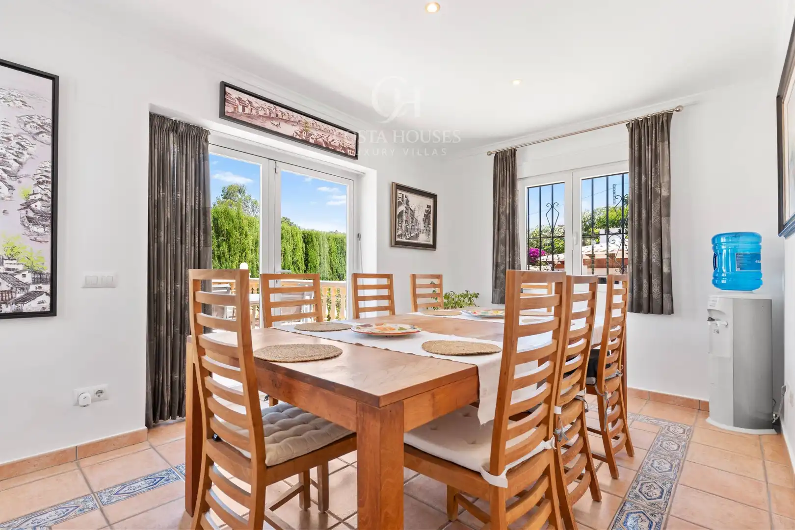 Comedor de Casa o chalet en venta en Jávea / Xàbia con Aire acondicionado, Calefacción y Jardín privado