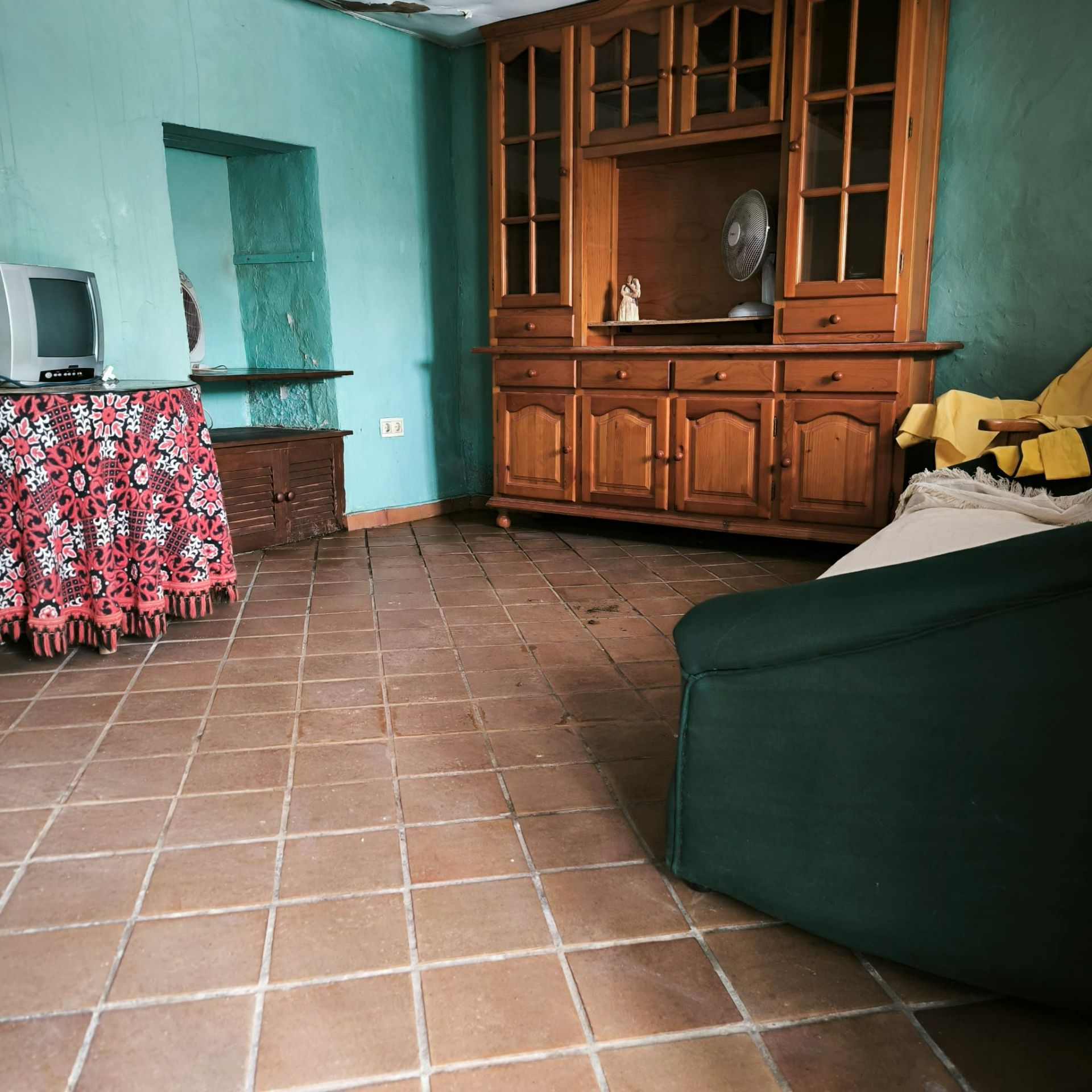 Sala d'estar de Casa o xalet en venda en San Roque amb Terrassa