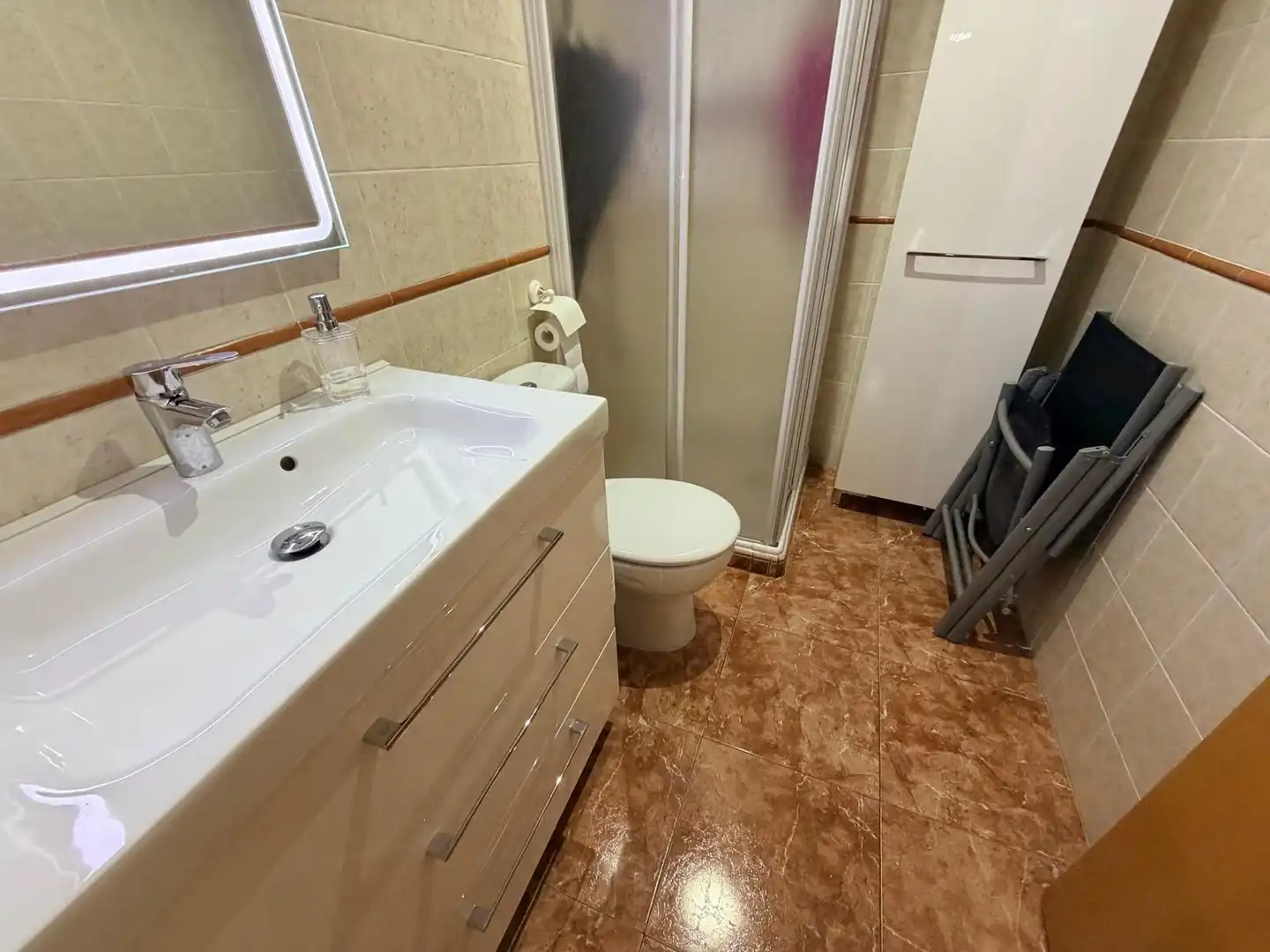 Bany de Casa adosada en venda en Albaida amb Aire condicionat, Parquet i Moblat