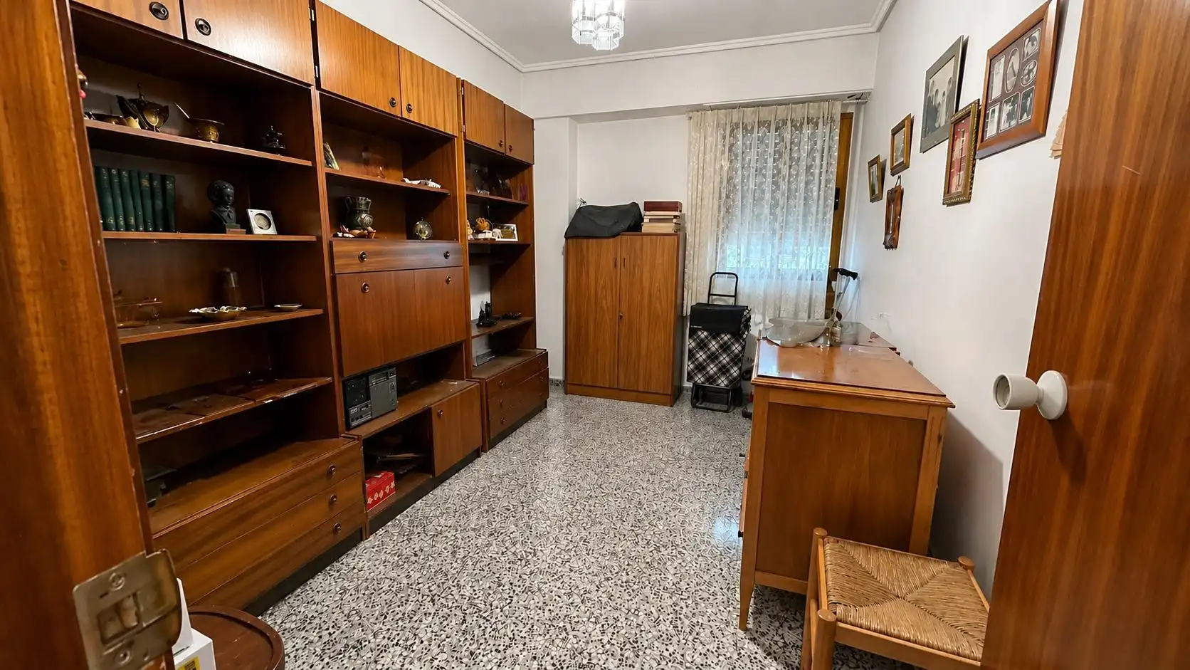 Sala de estar de Piso en venta en Valencia con Aire acondicionado y Balcón