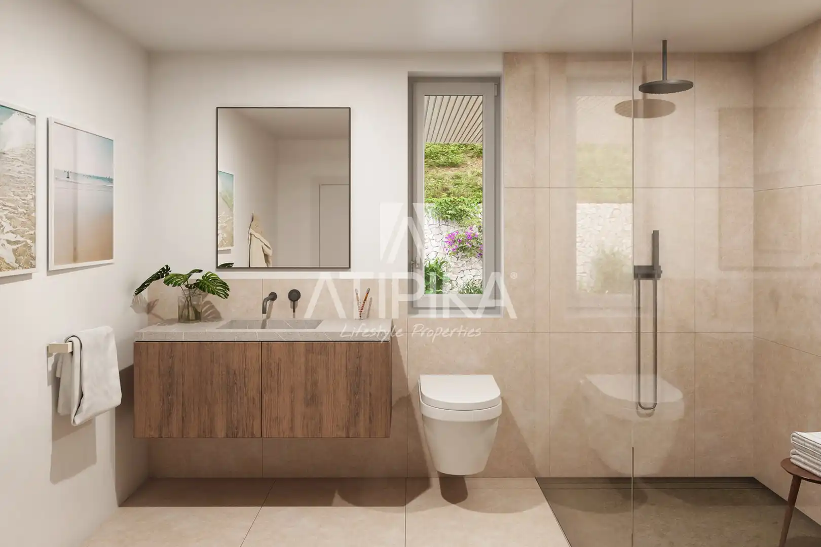 Baño de Ático en venta en Es Mercadal con Aire acondicionado, Calefacción y Terraza