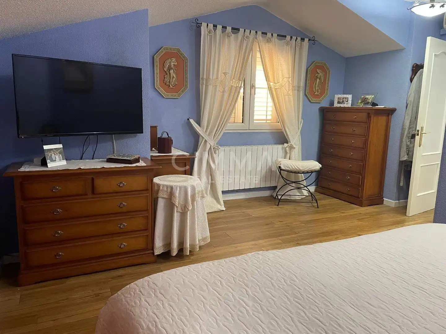 Schlafzimmer von Haus oder Chalet zum Verkauf in La Nucia mit Heizung, Privatgarten und Terrasse