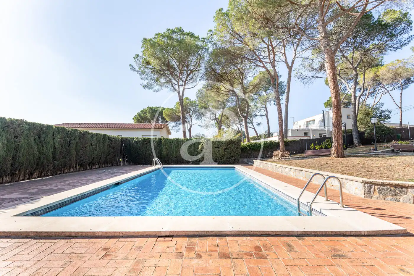 Swimming pool of Houses for sale in Sant Cugat del Vallès  with Air Conditioner, Heating and Private garden