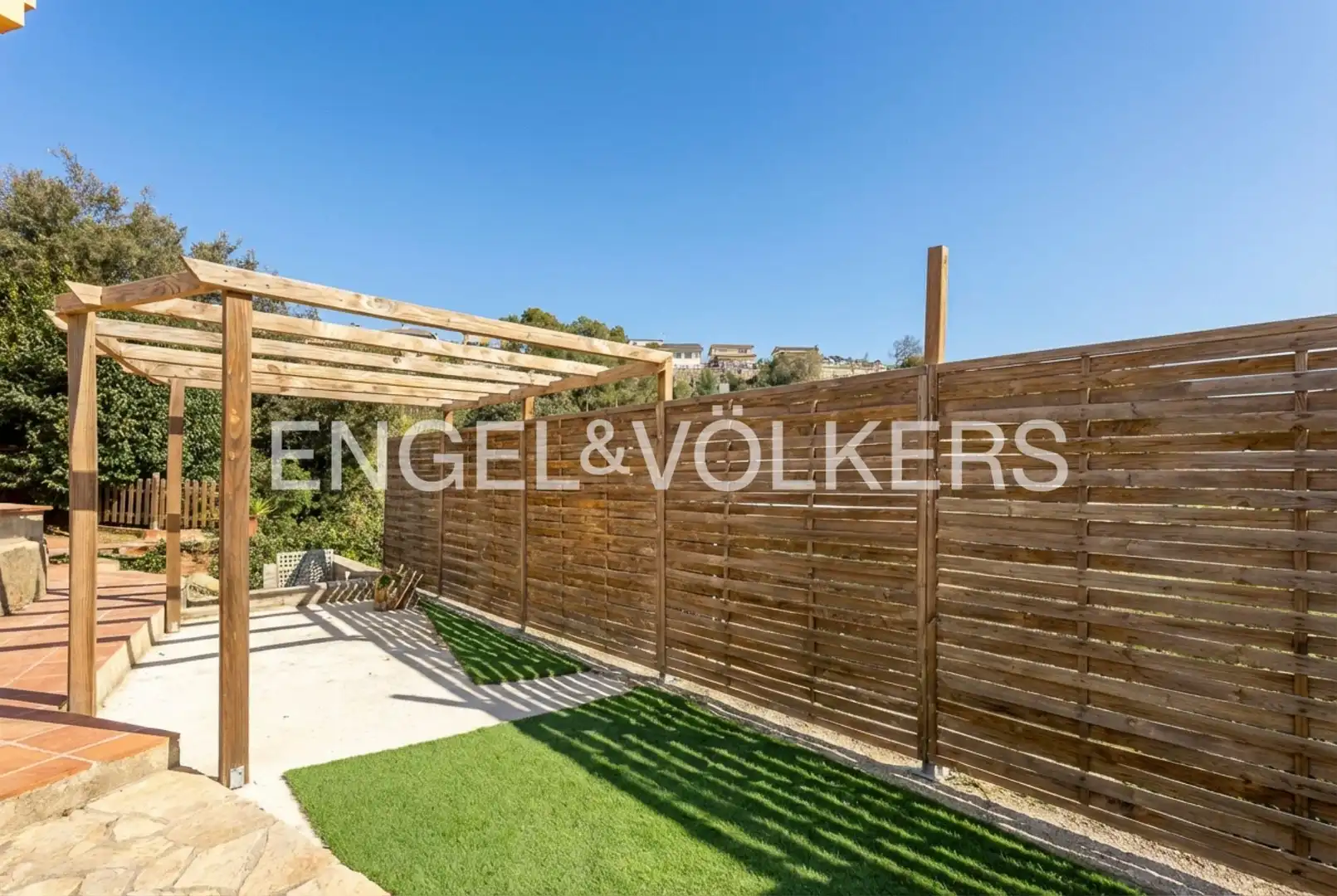 Terraza de Casa o chalet en venta en Cervelló con Calefacción, Jardín privado y Terraza