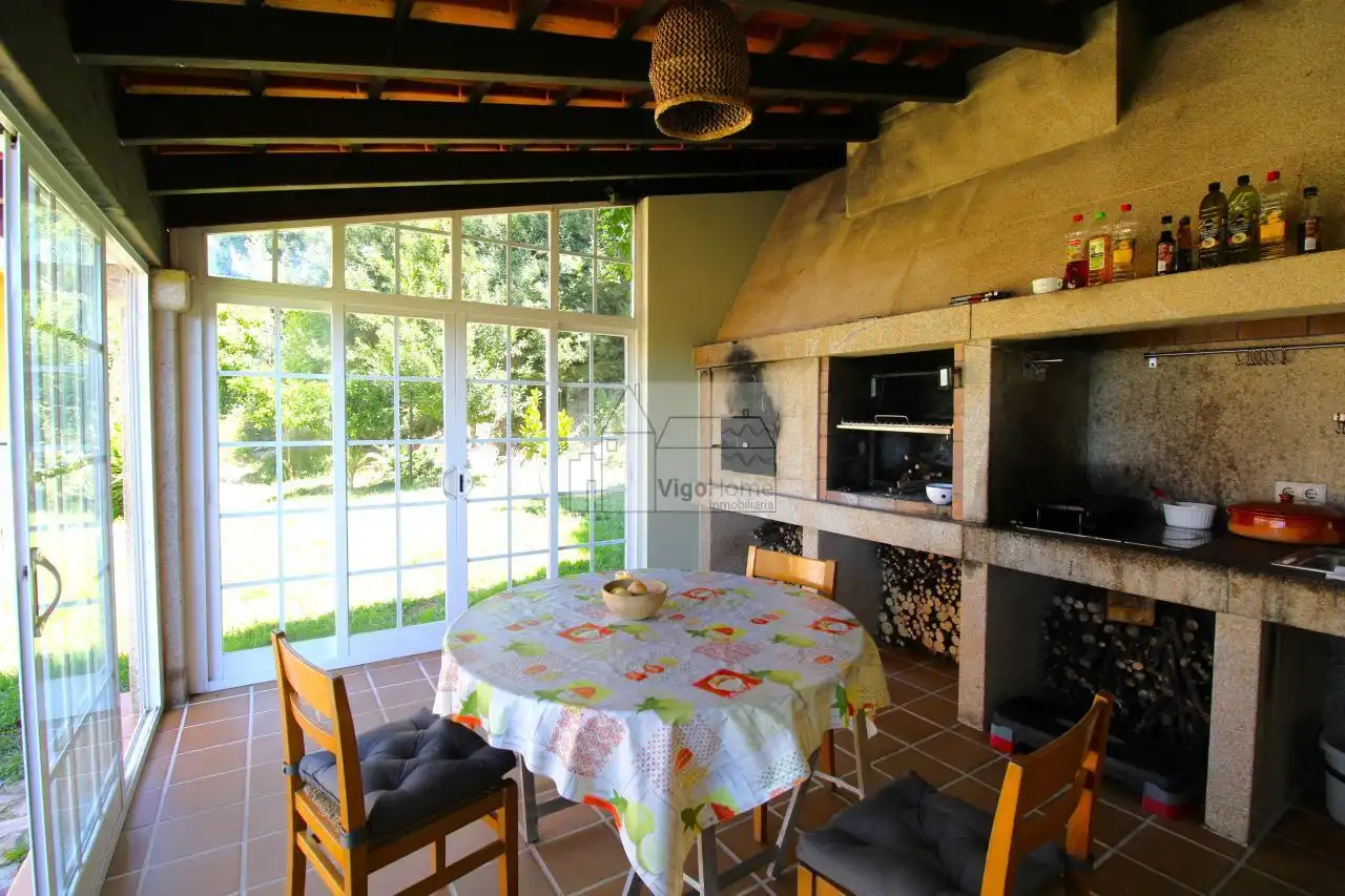 Terraza de Casa o chalet en venta en Mos con Calefacción, Jardín privado y Trastero