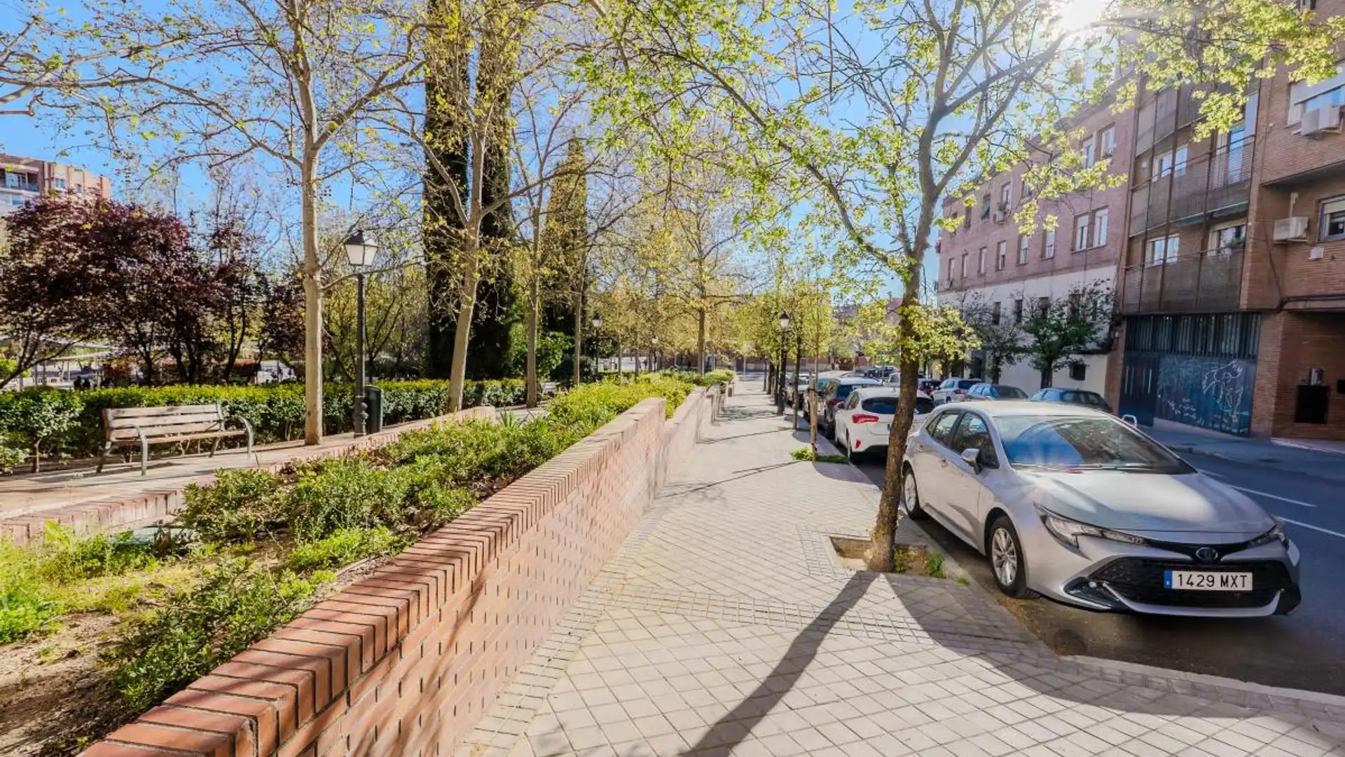 Exterior view of Lofts for sale in  Madrid Capital  with Air Conditioner, Heating and Private garden