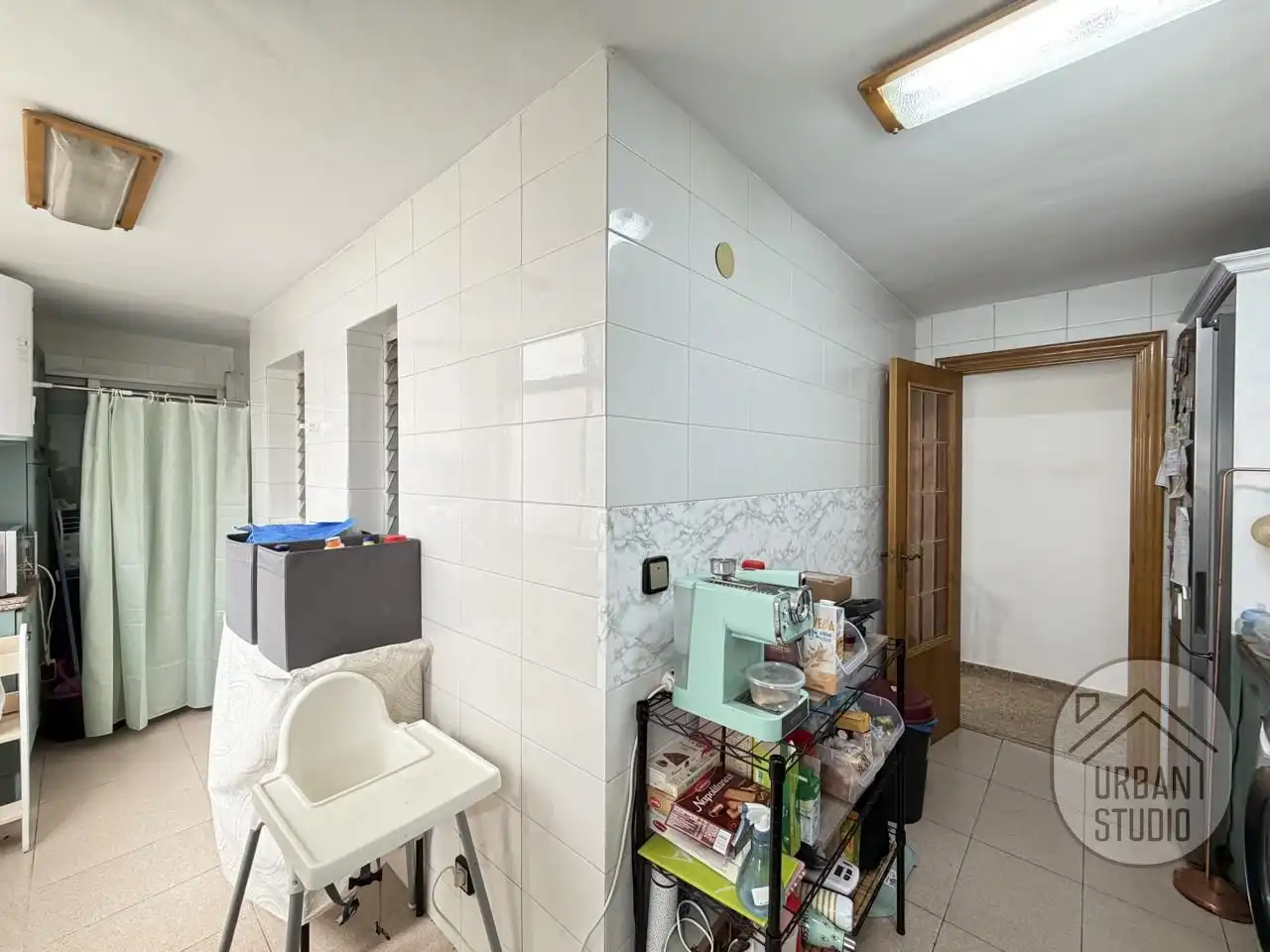 Cocina de Piso en venta en Alicante / Alacant con Terraza