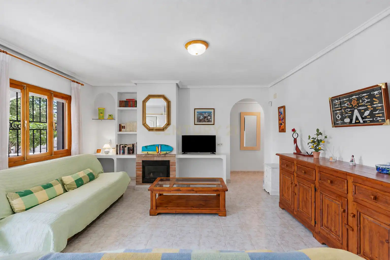 Sala de estar de Casa o chalet en venta en Los Alcázares con Aire acondicionado, Trastero y Piscina