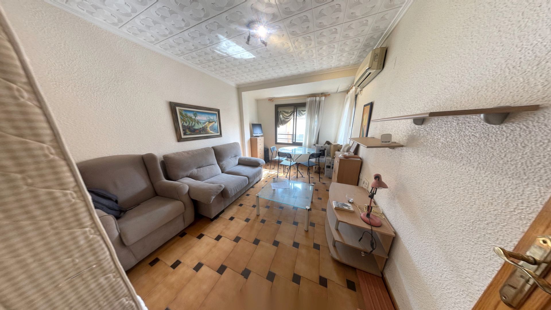 Living room of Flat for sale in San Vicente del Raspeig / Sant Vicent del Raspeig  with Air Conditioner, Heating and Oven