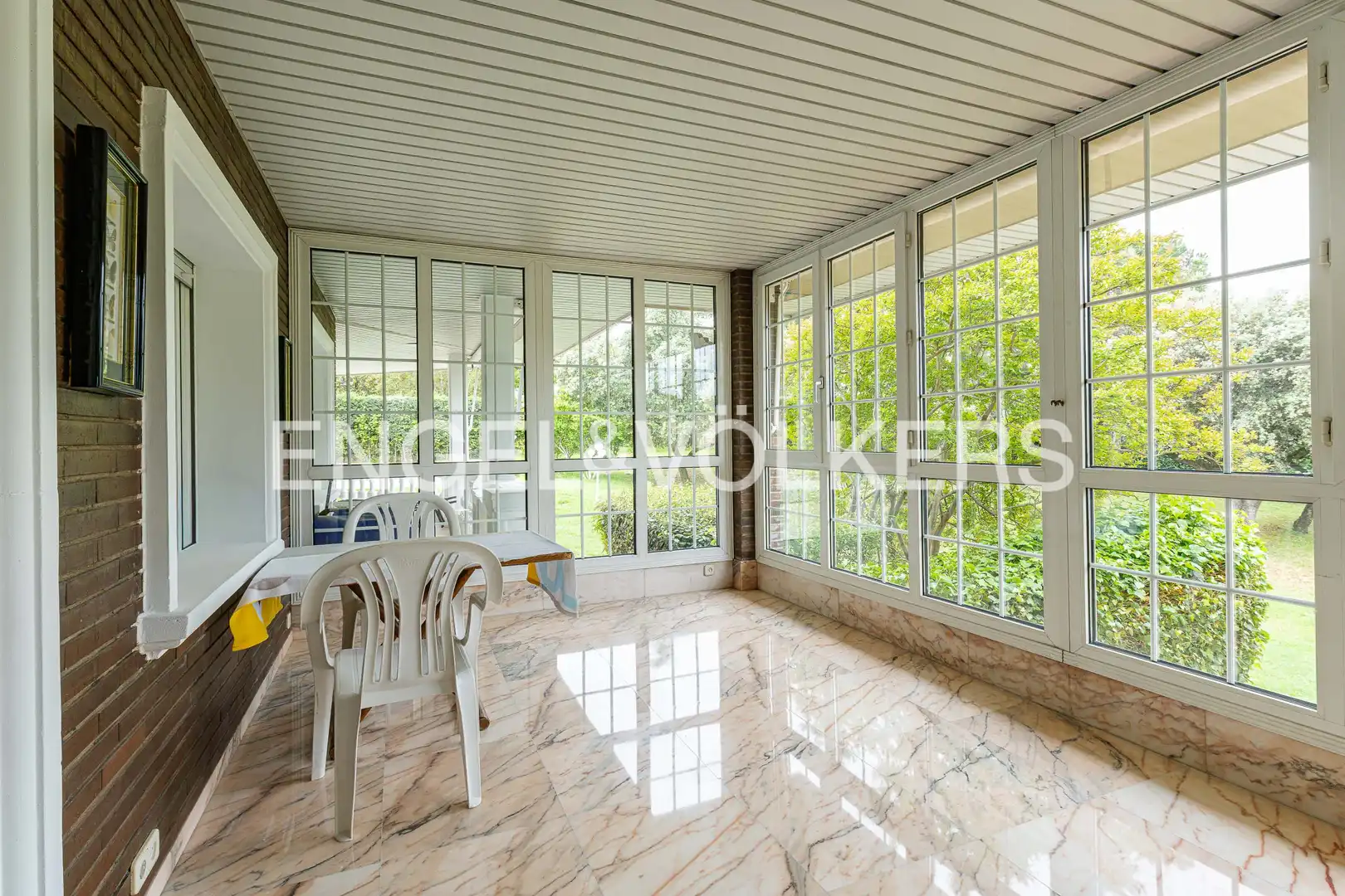 Terraza de Casa o chalet en venta en Pozuelo de Alarcón con Aire acondicionado, Calefacción y Jardín privado
