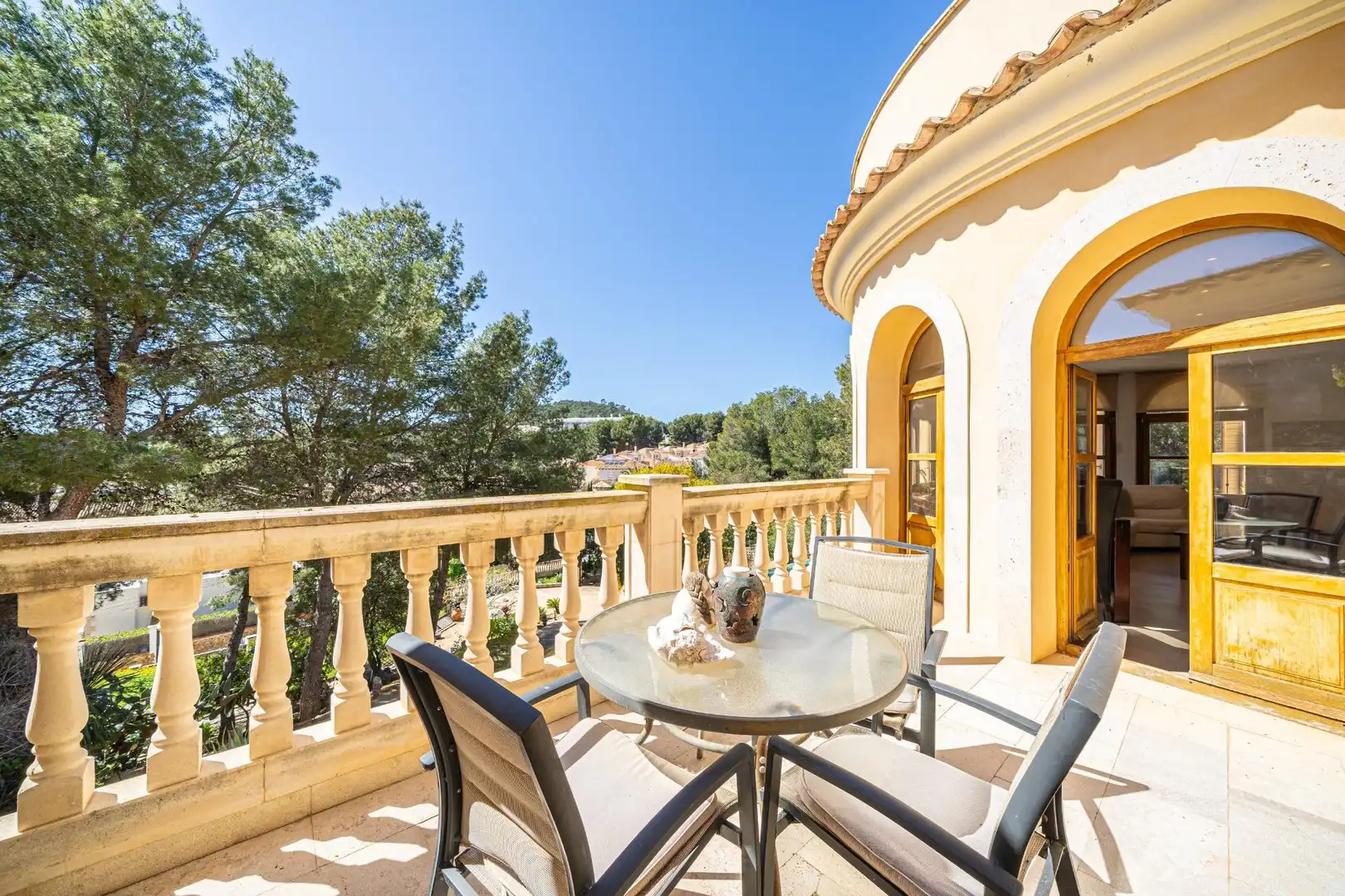 Terrassa de Casa o xalet en venda en Calvià amb Aire condicionat, Calefacció i Jardí privat