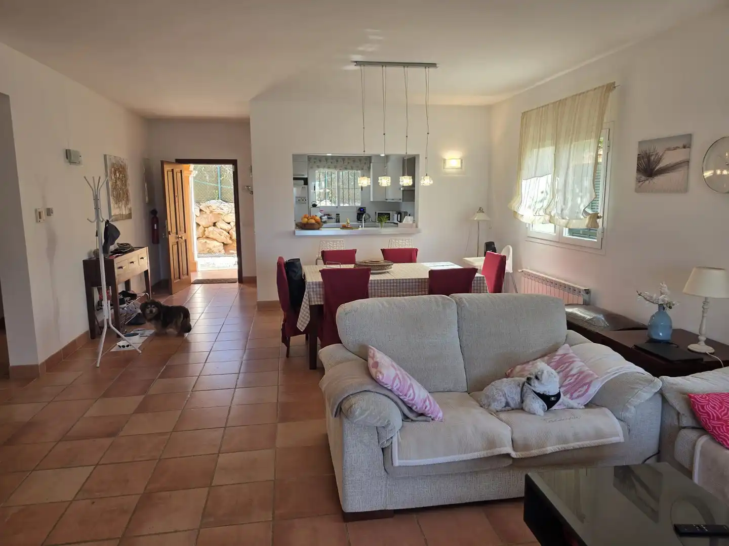 Sala de estar de Finca rústica en venta en Campos con Aire acondicionado, Calefacción y Piscina