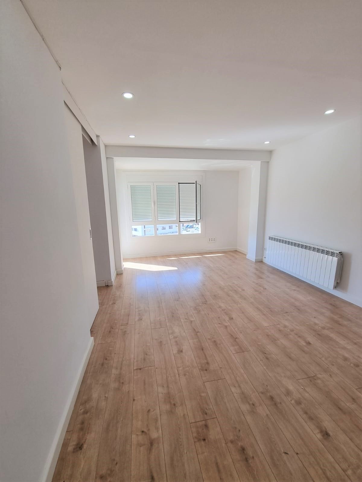 Sala d'estar de Pis de lloguer en  Lleida Capital amb Calefacció, Terrassa i Domòtica
