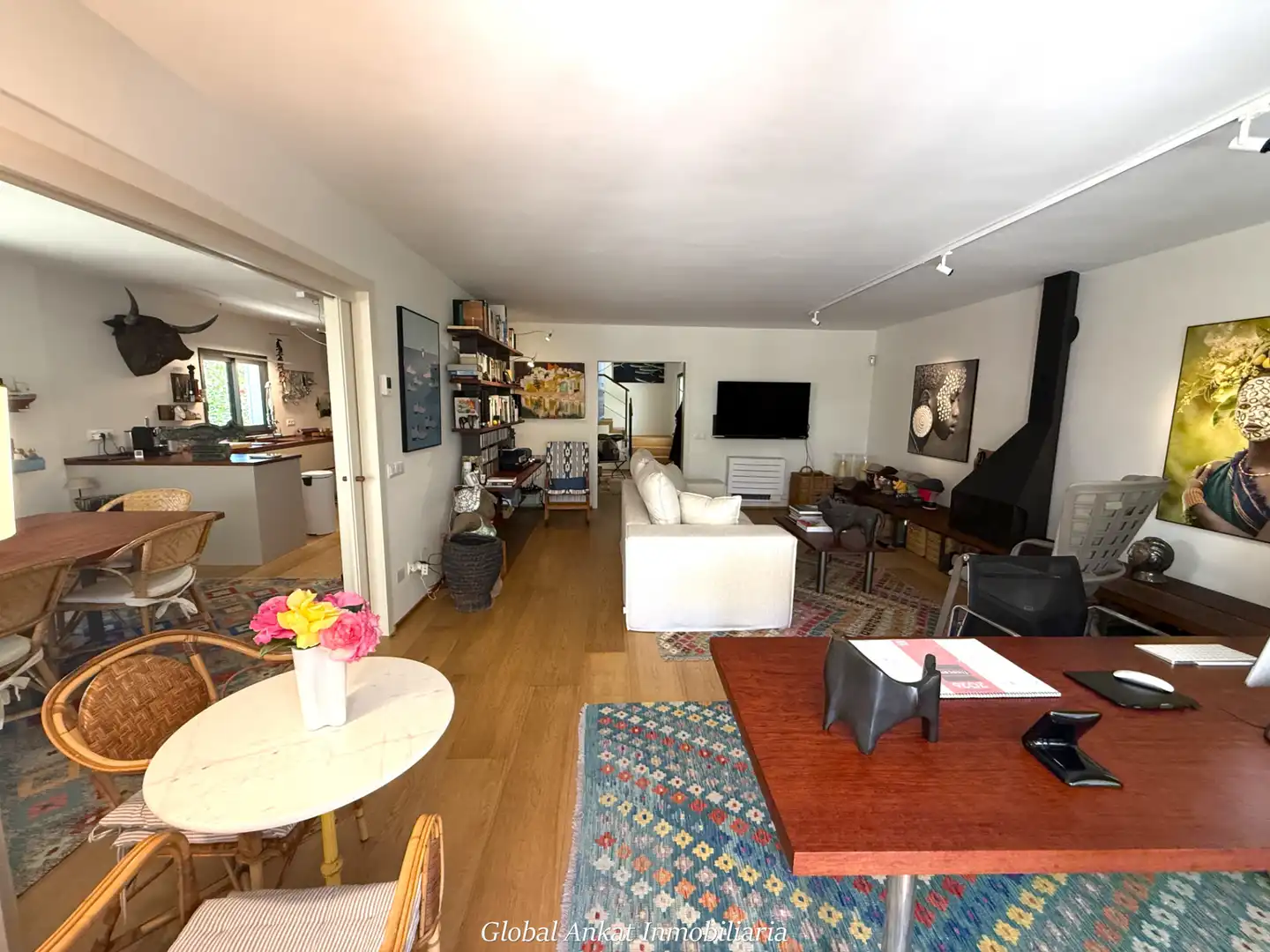 Living room of Houses for sale in Felanitx  with Air Conditioner, Private garden and Terrace