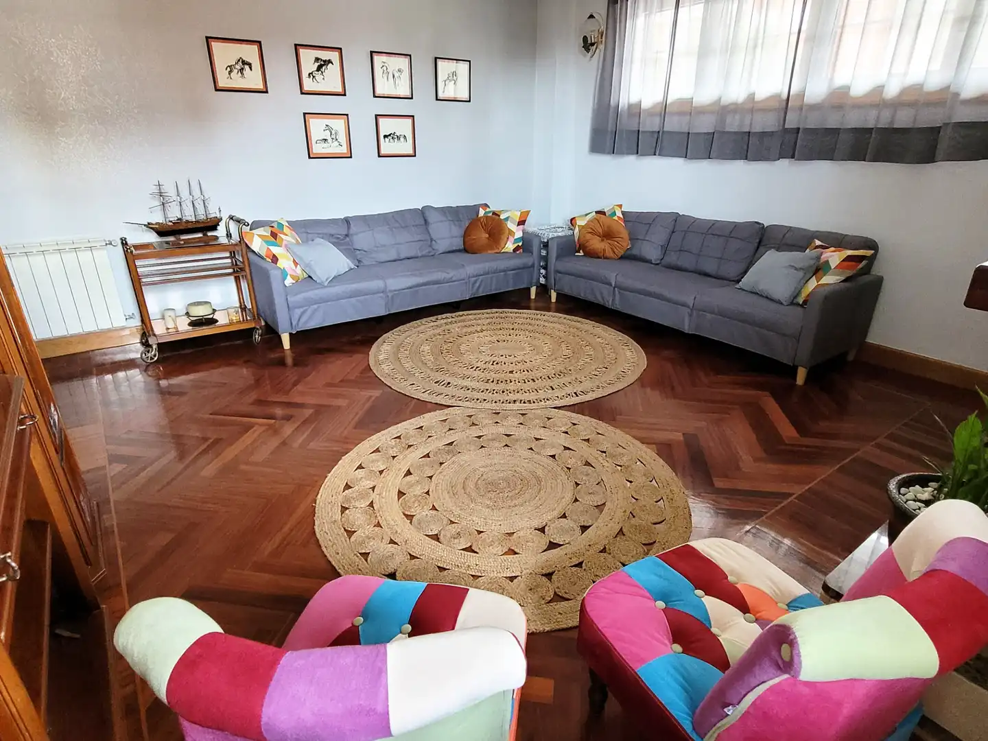 Wohnzimmer von Haus oder Chalet zur Miete in Castro-Urdiales mit Heizung, Privatgarten und Terrasse