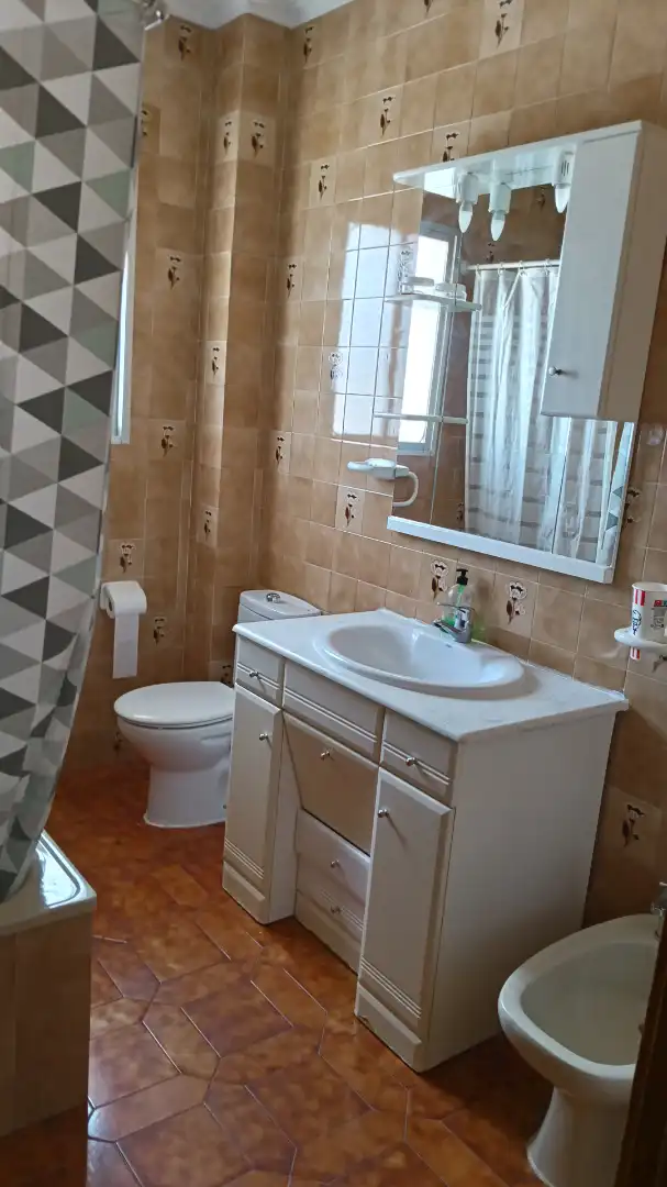 Baño de Piso de alquiler en Cartagena con Amueblado, Horno y Lavadora