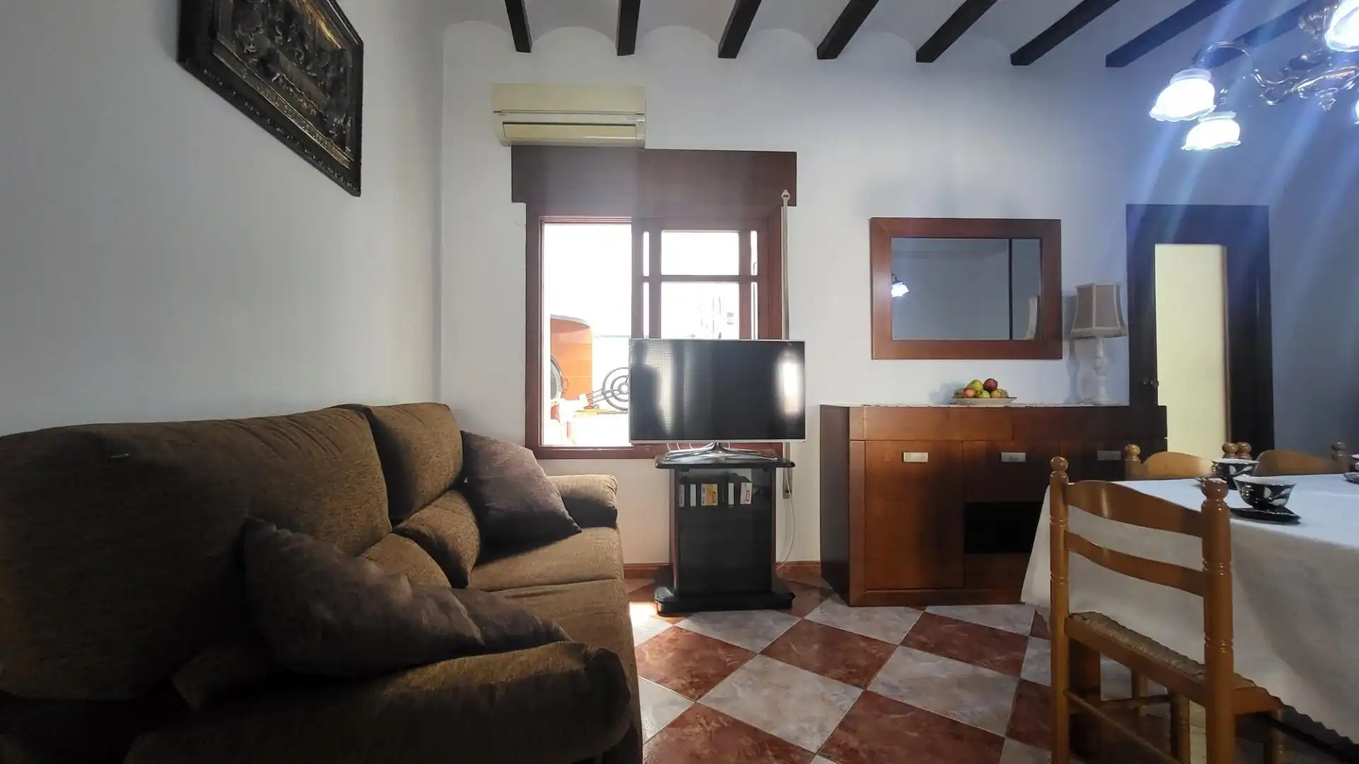 Sala d'estar de Casa o xalet en venda en Montitxelvo / Montichelvo amb Aire condicionat, Calefacció i Terrassa