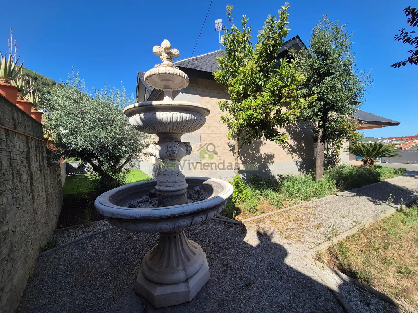 Jardín de Casa o chalet en venta en Vallirana con Aire acondicionado, Calefacción y Jardín privado