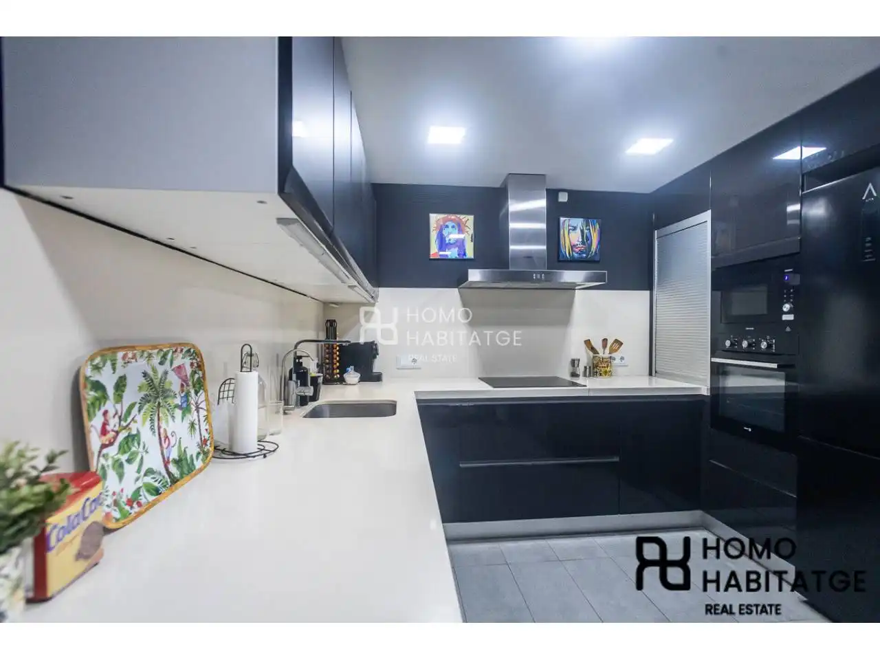 Cocina de Casa o chalet en venta en Sabadell con Aire acondicionado, Calefacción y Terraza