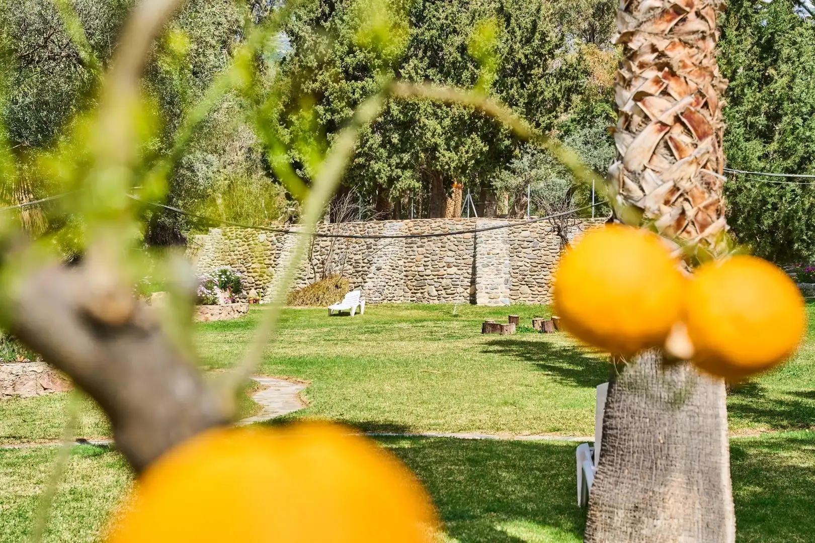 Jardí de Finca rústica en venda en Órgiva amb Jardí privat, Terrassa i Moblat