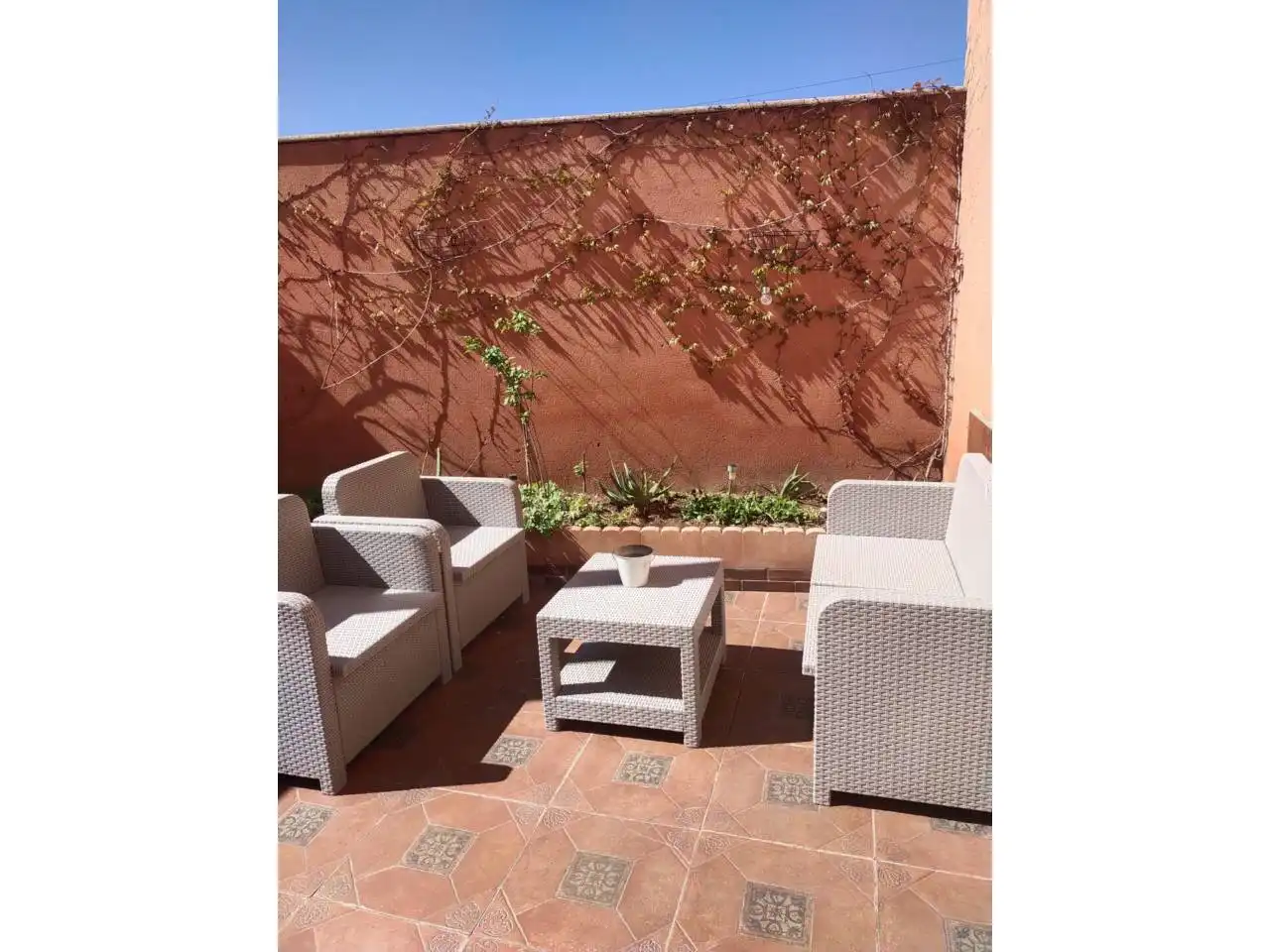 Terraza de Finca rústica en venta en Ruidera con Calefacción, Amueblado y Alarma