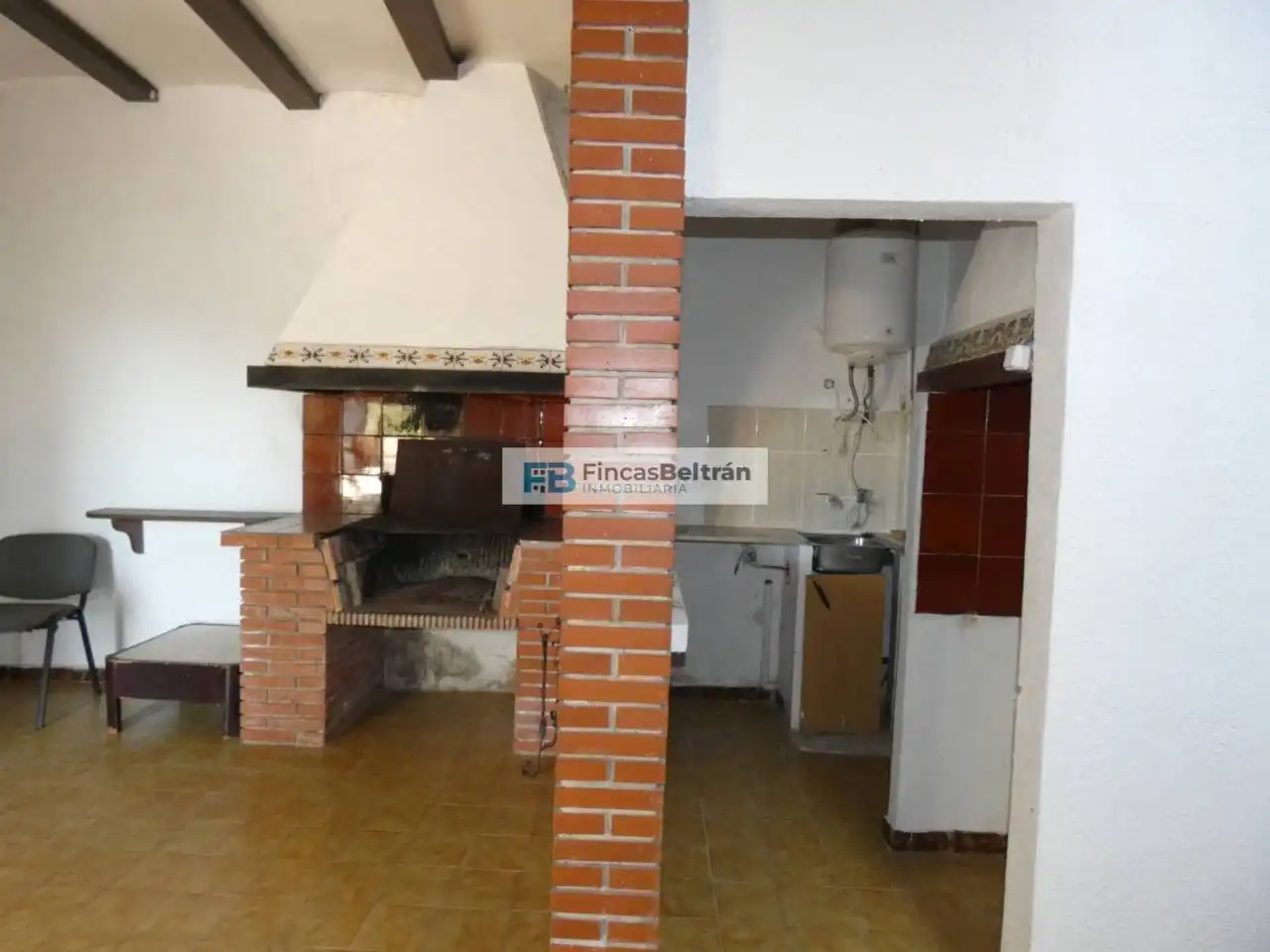 Cuina de Finca rústica en venda en Benicarló amb Jardí privat i Terrassa