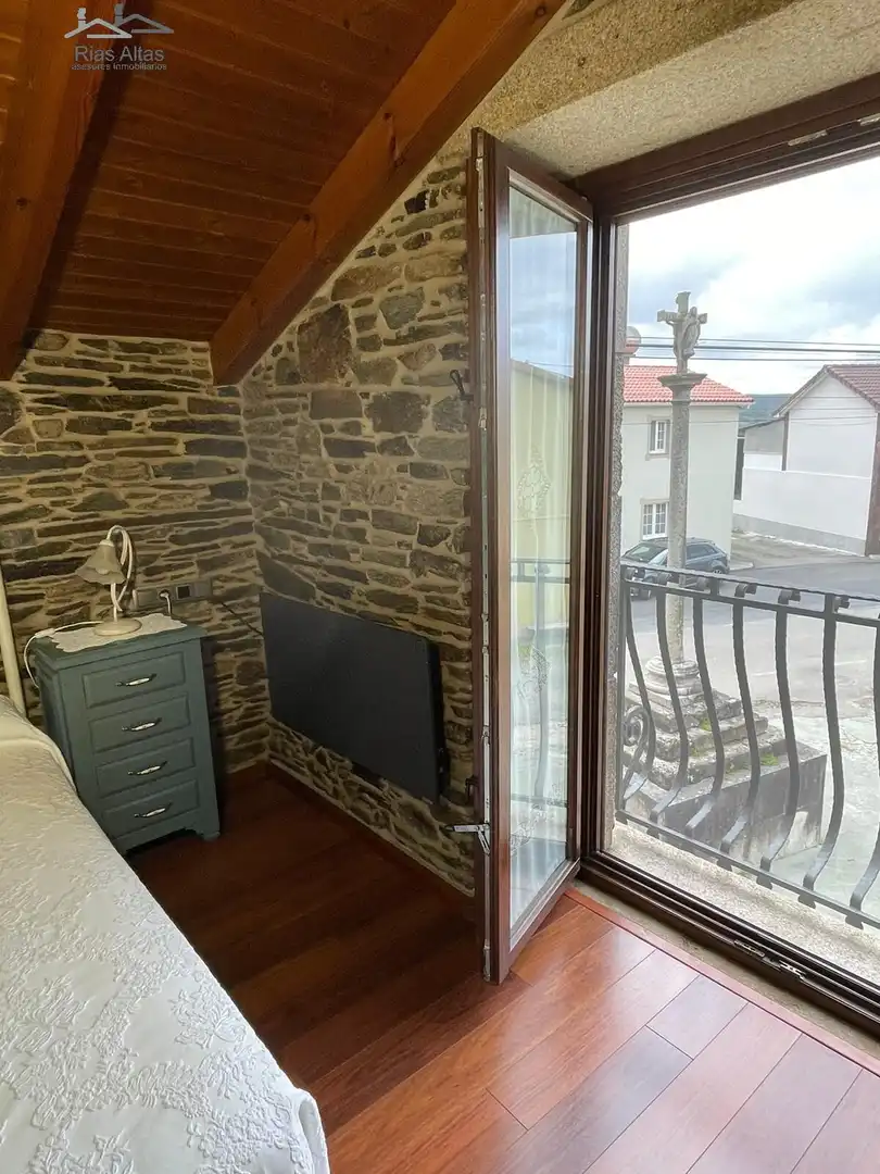 Terraza de Casa o chalet en venta en Ordes con Jardín privado y Trastero