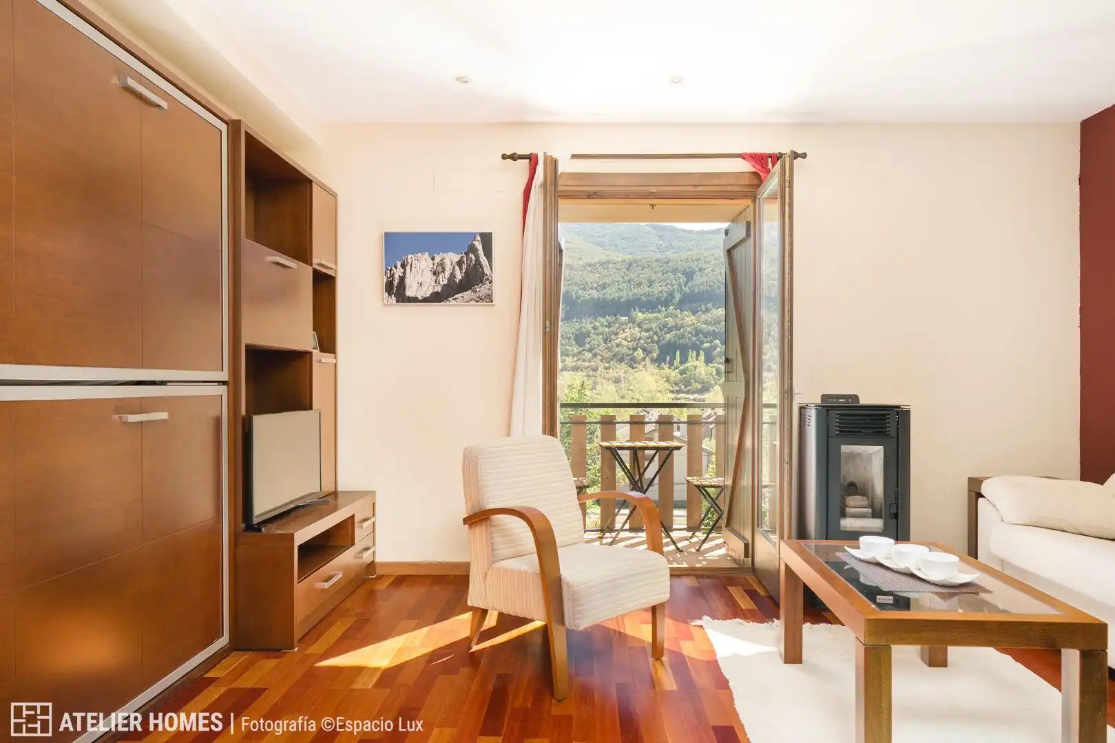 Sala d'estar de Apartament en venda en Villanúa, Huesca