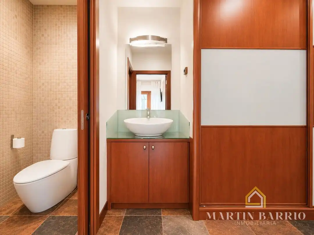 Baño de Casa o chalet en venta en Muskiz con Aire acondicionado, Calefacción y Jardín privado