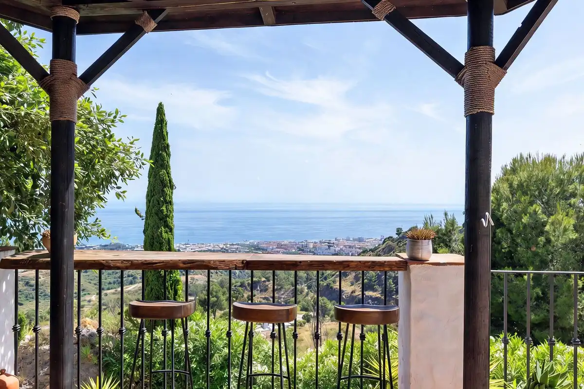 Terrace of Houses for sale in Ojén  with Air Conditioner, Private garden and Swimming Pool