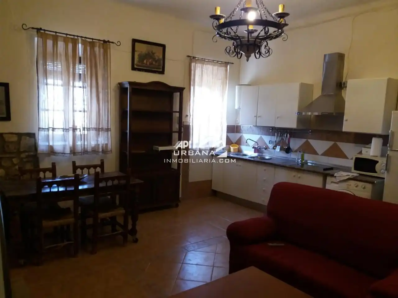 Wohnzimmer von Haus oder Chalet zur Miete in Lucena mit Schwimmbad