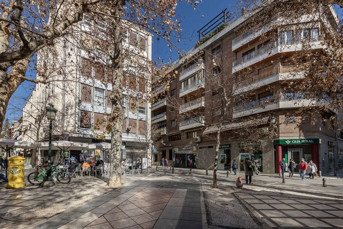 Vista exterior de Pis de lloguer en Granada amb Aire condicionat, Calefacció i Parquet