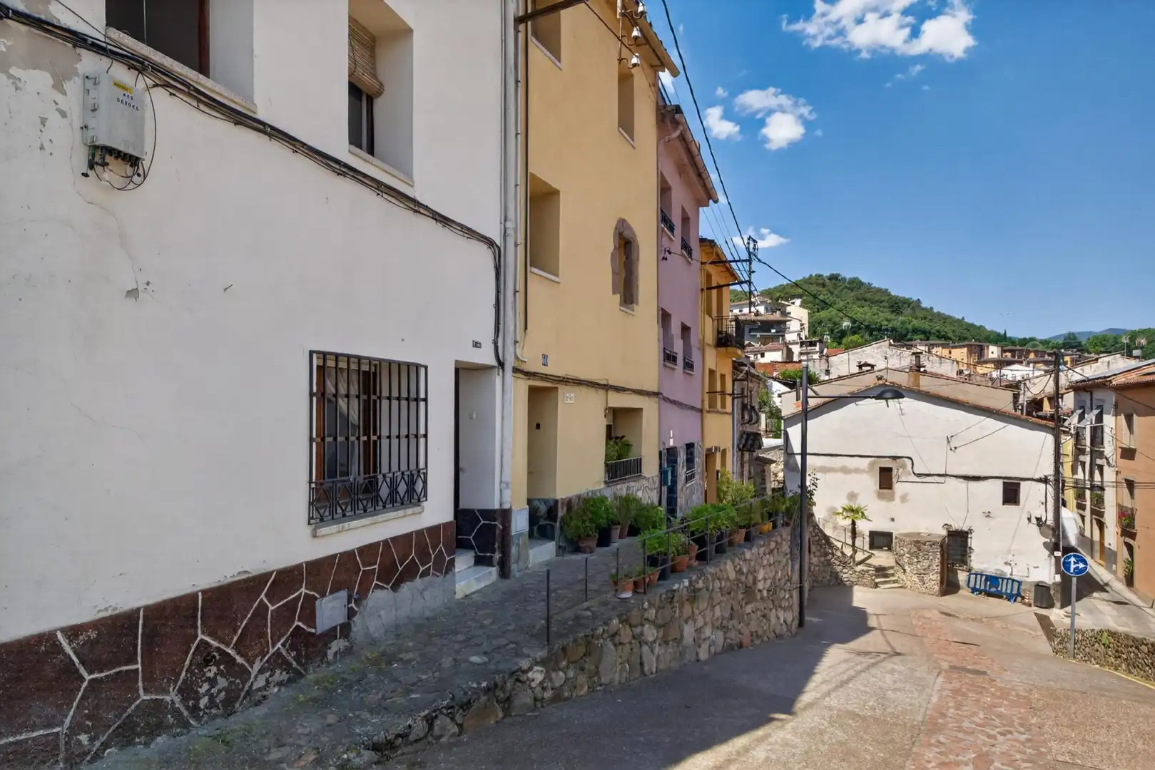Vista exterior de Casa adosada en venta en Arbúcies
