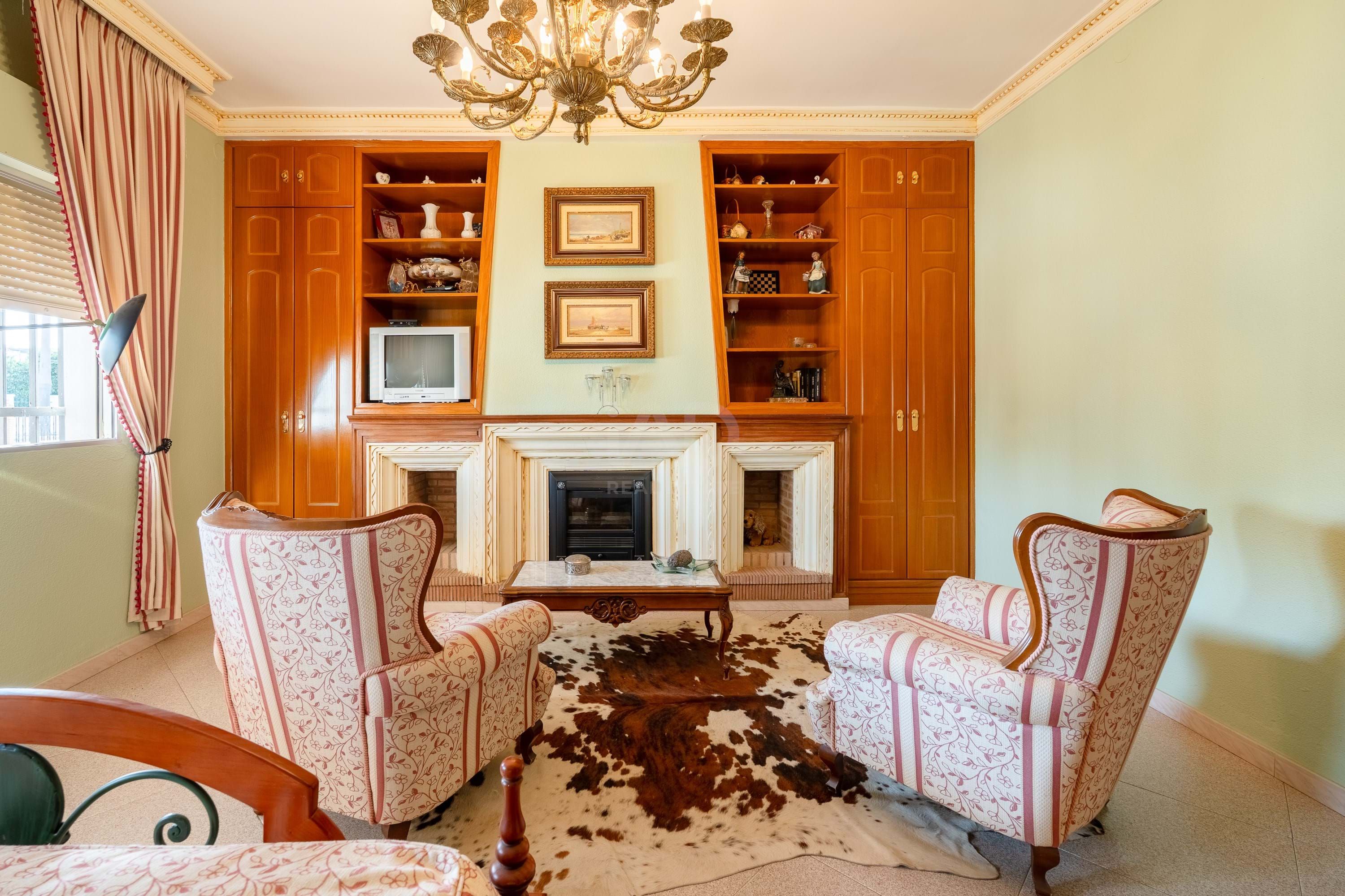 Living room of House or chalet for sale in Rociana del Condado  with Heating and Terrace