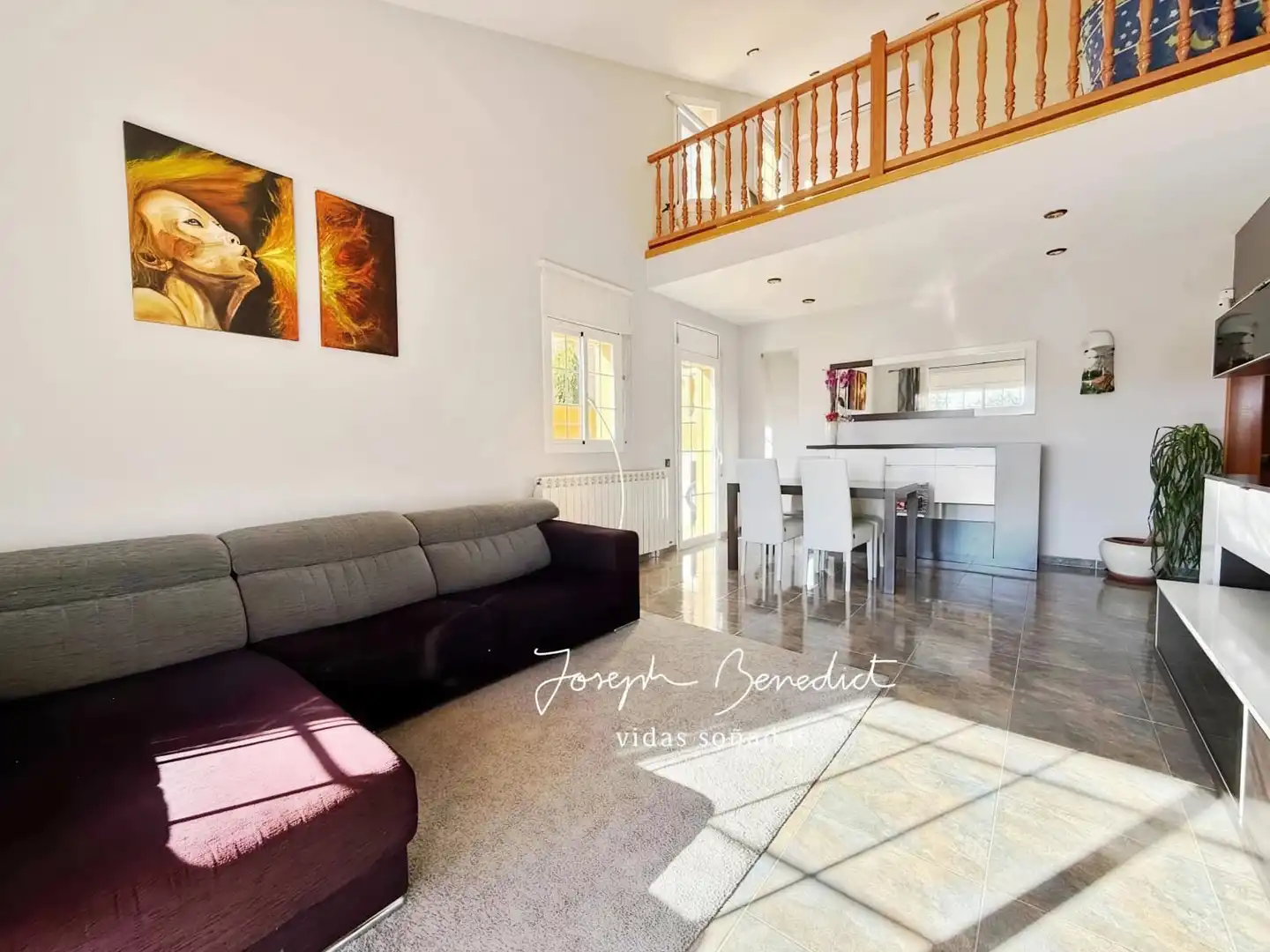 Living room of Houses for sale in Begues  with Air Conditioner, Heating and Private garden