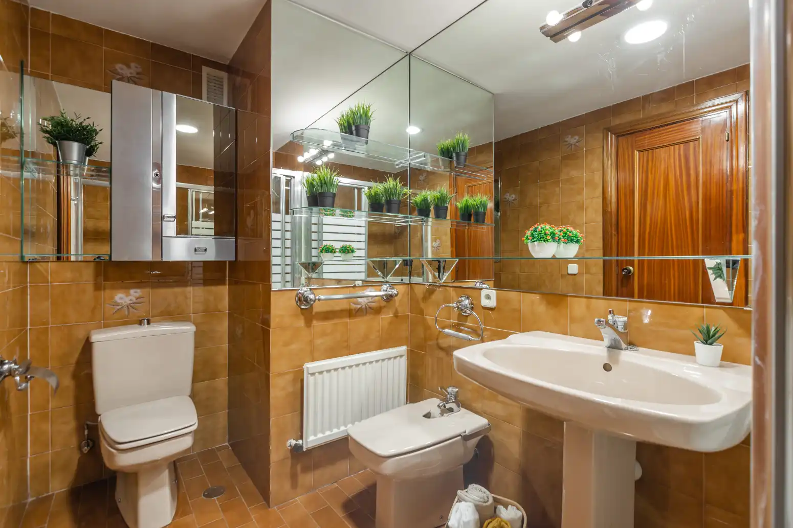 Baño de Ático en venta en  Pamplona / Iruña con Parquet y Terraza