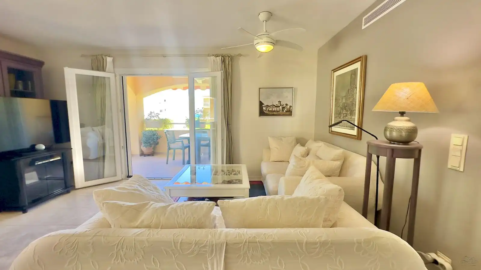 Living room of Apartments for sale in Jávea / Xàbia  with Air Conditioner, Heating and Private garden