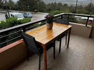 Terraza de Piso de alquiler en Altafulla con Amueblado, Horno y Microondas