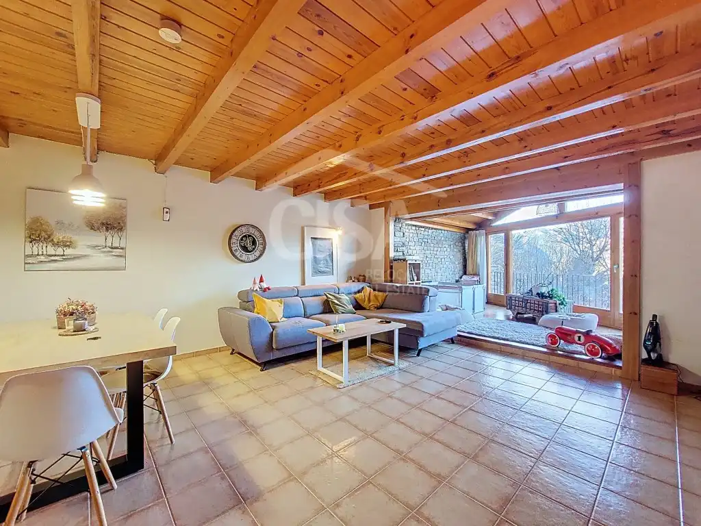 Sala de estar de Casa adosada en venta en Ordino con Trastero