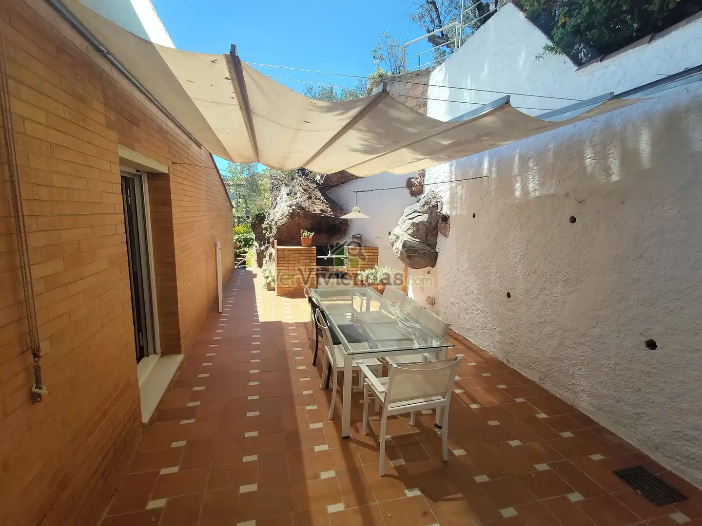 Terrassa de Casa o xalet en venda en Castellar del Vallès amb Calefacció, Jardí privat i Parquet