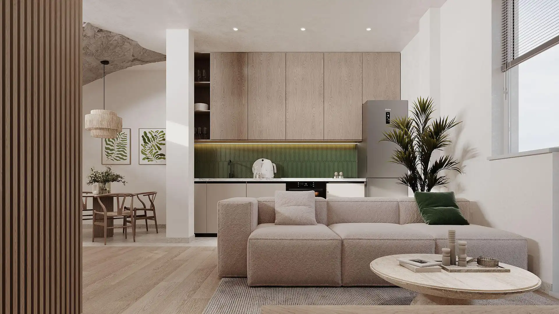 Sala de estar de Apartamento en venta en Benidorm con Aire acondicionado, Calefacción y Jardín privado