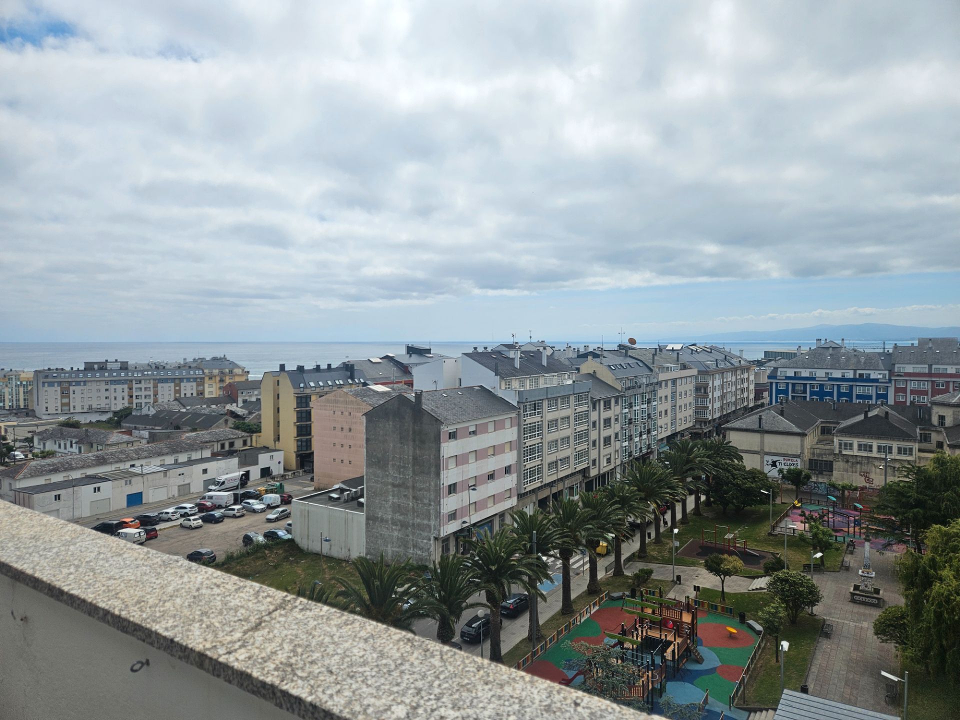 Exterior view of Flat for sale in Burela  with Heating, Terrace and Storage room