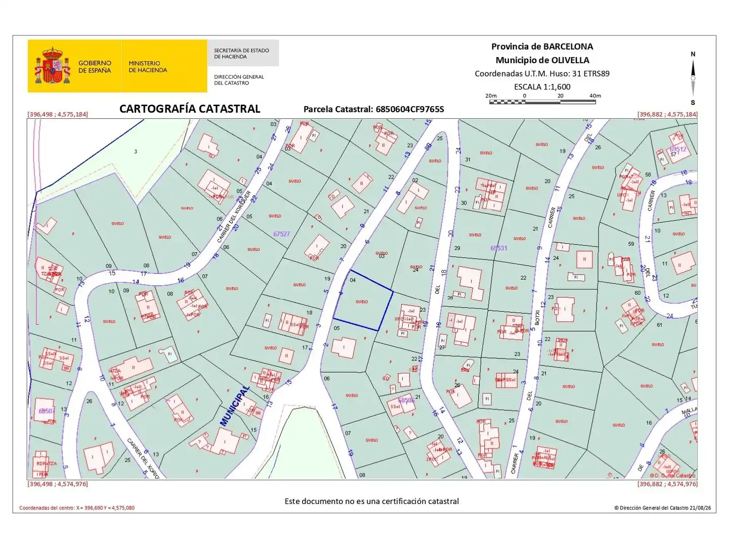 Residential land for sale in Carrer de la Merla 4, imagen 9